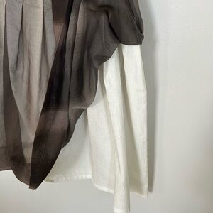 Coldwater Creek skirt in brown and black size petite large PL